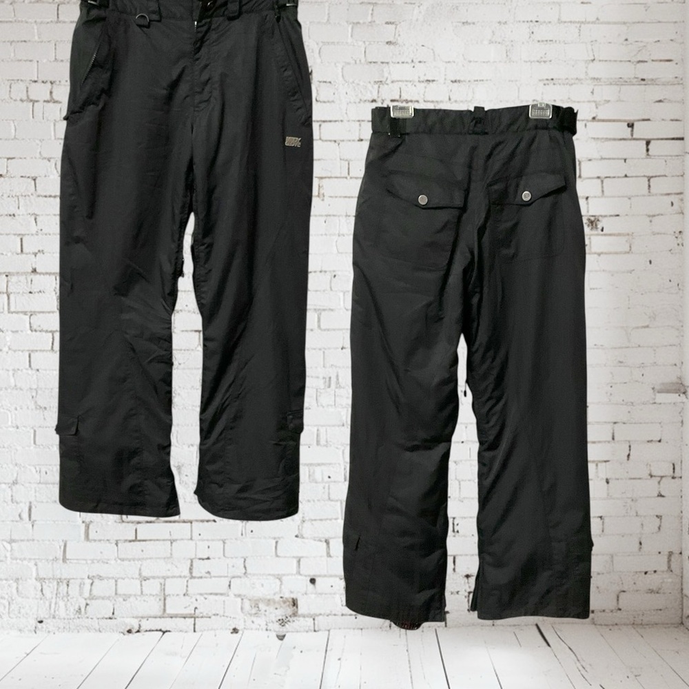 Body Glove Snowboarding‎ Ski Pant SZ M Black Women Waterproof Insulated Pockets